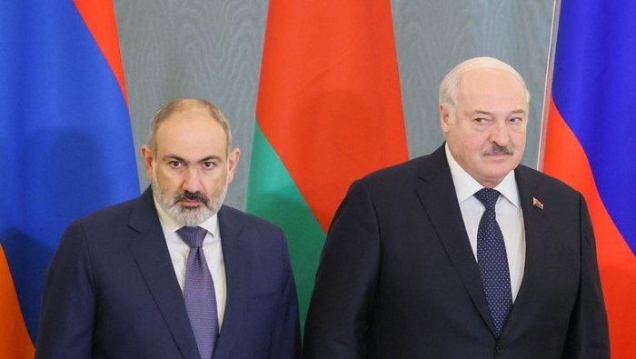 Pashinyan va Lukashenko Armanistonning YEOII navbatdagi yig‘ilishidagi ishtirokini muhokama qildi