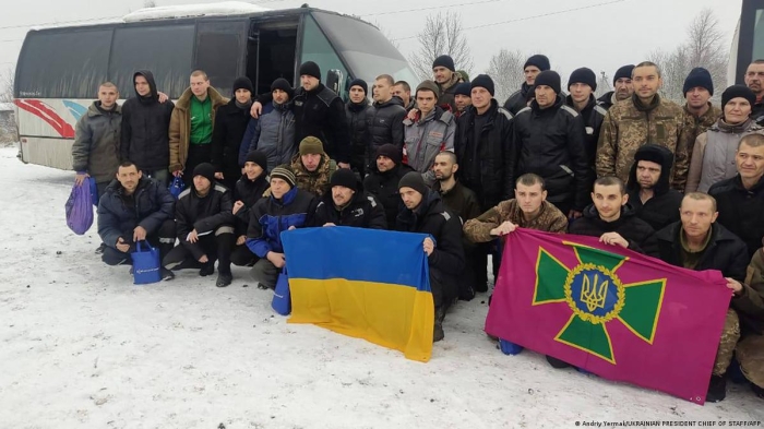 Ukraina Rossiya bilan yana asirlar almashdi