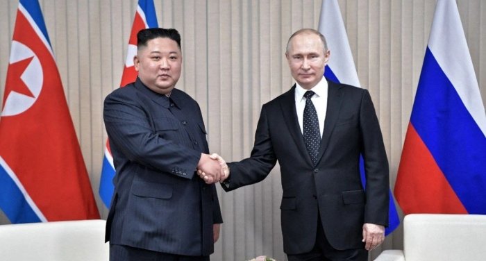 Ким Чен Ин Россияга нисбатан тажовуз бўлса, Ғарб давлатлари билан уруш бошлаши мумкинлигини айтди — Корея Марказий ахборот агентлиги Ким Чен Ин Россияга нисбатан тажовуз бўлса, Ғарб давлатлари билан уруш бошлаши мумкинлигини айтди — Корея Марказий ахборот агентлиги