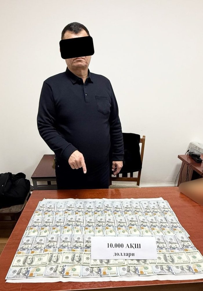 Қорақалпоғистонда “Ўзйўлкўприк” кластери мансабдори пора билан ушланди