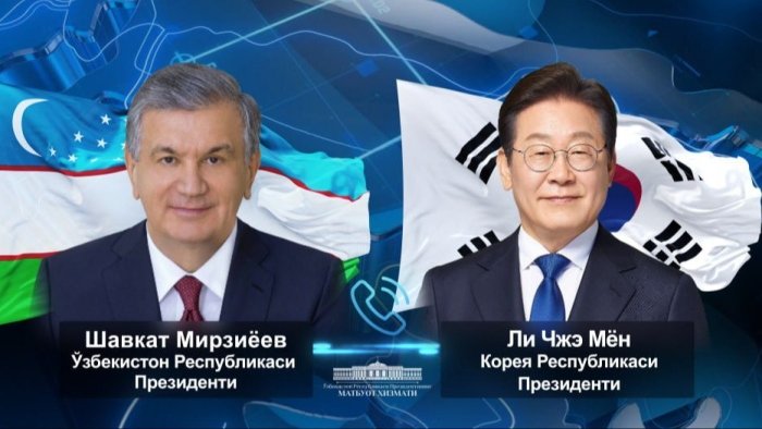 Ўзбекистон Республикаси ва Корея Республикаси Президентлари кўп қиррали ҳамкорликни янада кенгайтириш режаларини муҳокама қилдилар