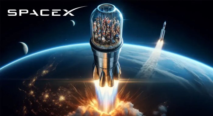 SpaceX компанияси йил охиригача Ер орбитасига сайёҳлик парвозларини амалга оширади