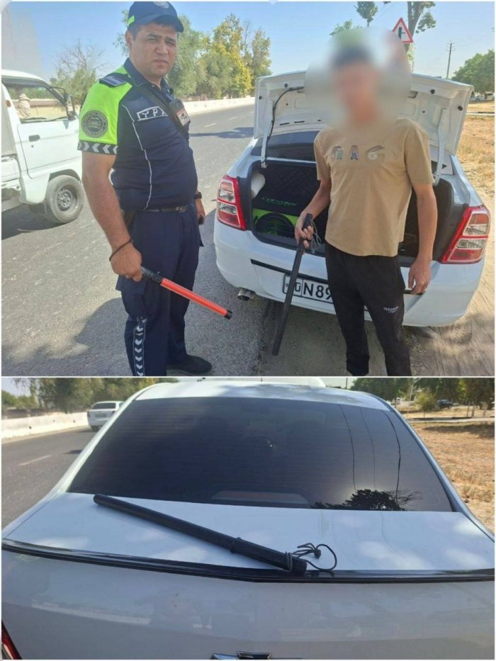 Янгийўл туманида ЙПХ инспекторлари томонидан яна бир тақиқланган восита олиб юриш ҳолати аниқланди