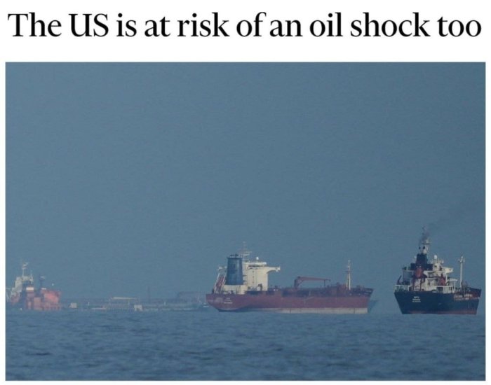 AQSh “neft shoki” xavfi ostida — Financial Times 