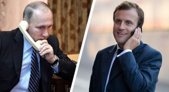 Putinga Fransiyadan qo‘ng‘iroq bo‘ldi