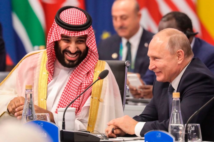 Putin Saudiya Arabistoni valiahd shahzodasi Muhammad bin Salmon bilan telefon orqali gaplashdi