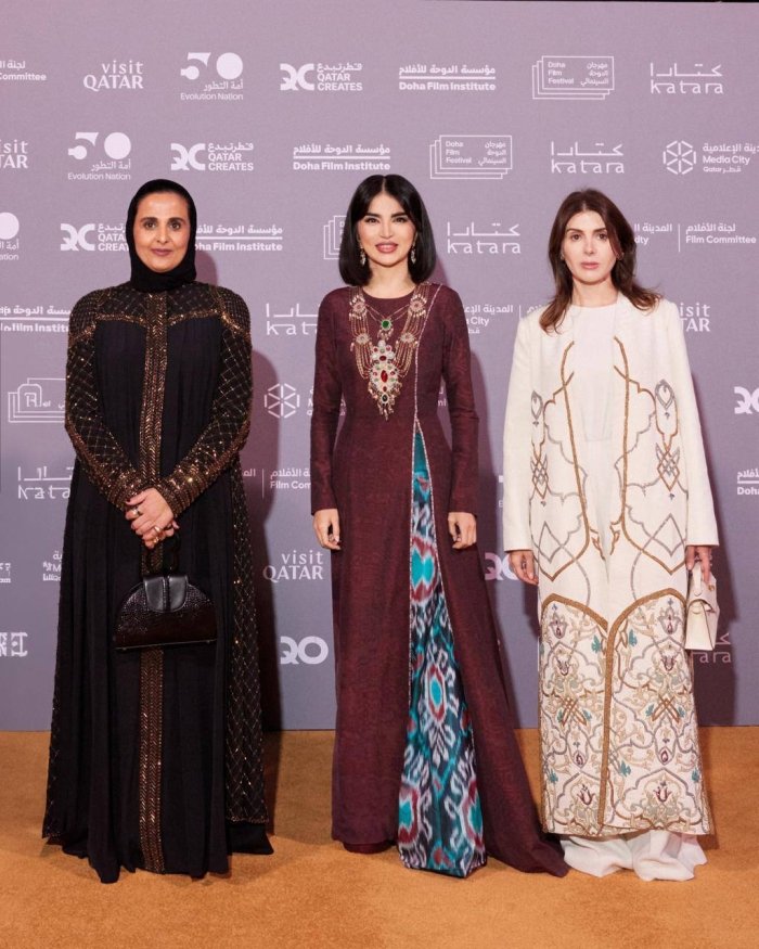 Saida Mirziyoyeva Qatardagi kino festivaliga tashrif buyurdi