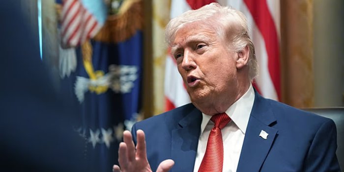 Tramp Eronning zaif nuqtasini aytdi