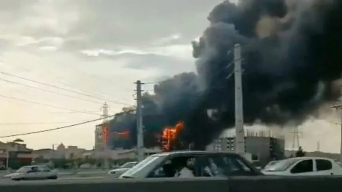 Tehronda katta yong‘in sodir bo‘ldi, halok bo‘lganlar bor