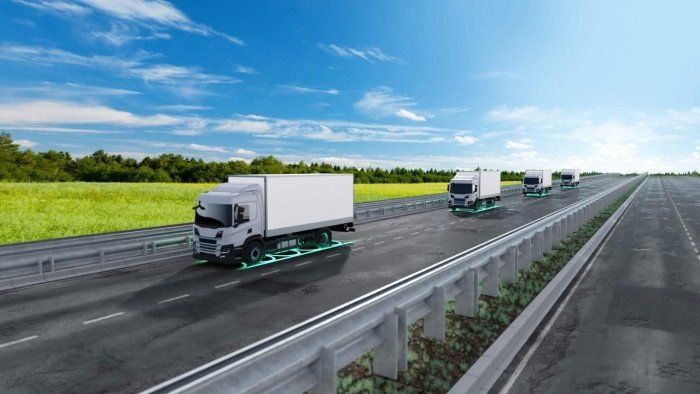 Fransiyada harakatlanuvchi elektromobillar yo‘lda quvvat ola boshladi