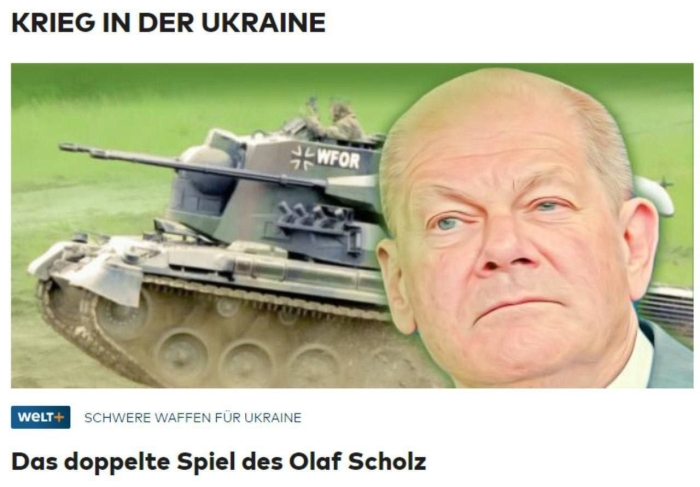 Германия Украинага қурол етказиб беришни кечиктирмоқда