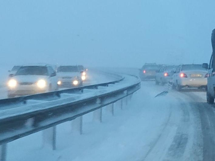«Қамчиқ» довони автомобиллар ҳаракати учун яна қайта очилди