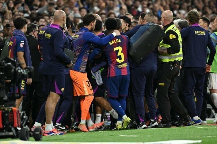 «Реал» – «Барселона» ўйини якунида катта жанжал чиқди