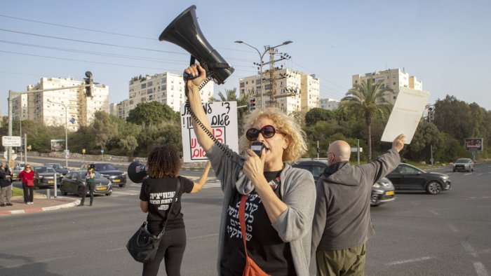 Tel-Aviv markazida urushga qarshi namoyishlar bo‘lib o‘tdi