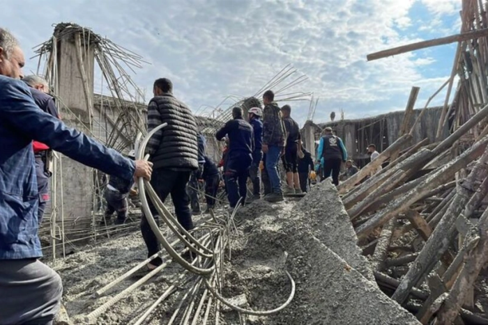 Қурилишда конструкция қулаши оқибатида икки киши ҳалок бўлди