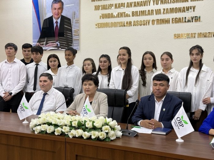 Талабалар билан очиқ мулоқот
