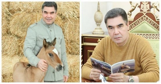 Turkmaniston prezidentidan navbatdagi rep: Bir tulporim bor edi... (video)