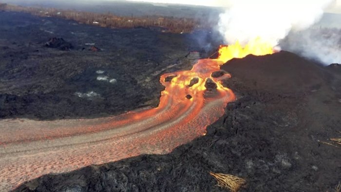 Gavayidagi Kilauea vulqoni yana uyg‘ondi Gavayidagi Kilauea vulqoni yana uyg‘ondi
