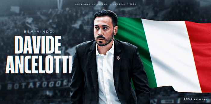 Карло Анчелоттининг ўғли Бразилия клуби бош мураббийи бўлди