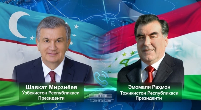 Shavkat Mirziyoyev Tojikiston prezidenti bilan telefon orqali muloqot qildi