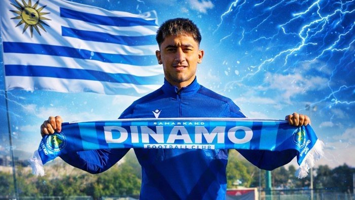 Самарқанднинг «Динамо» клуби уругвайлик футболчи билан шартнома имзолади