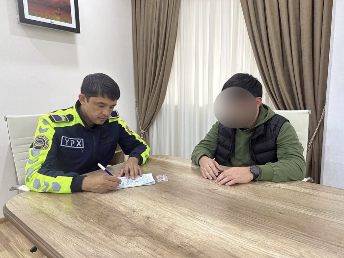 Йўл ҳаракати қоидаларини қупол равишда бузиб "Абу-Сахий" бозори қаршисида қарама-қарши ҳаракатланган  "Lacetti" ҳайдовчисига қонуний чора кўрилди