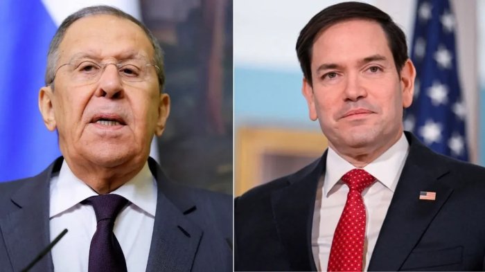 Lavrov va Rubio Rossiya va AQSh o‘rtasidagi hozirgi munosabatlarni muhokama qildi