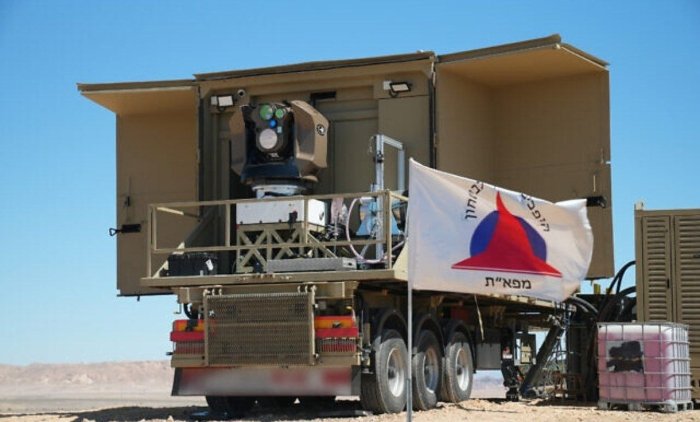 Исроил йил охиригача юқори қувватли лазерга асосланган Iron Beam ҳаво ҳужумидан мудофаа тизимини жойлаштирмоқчи