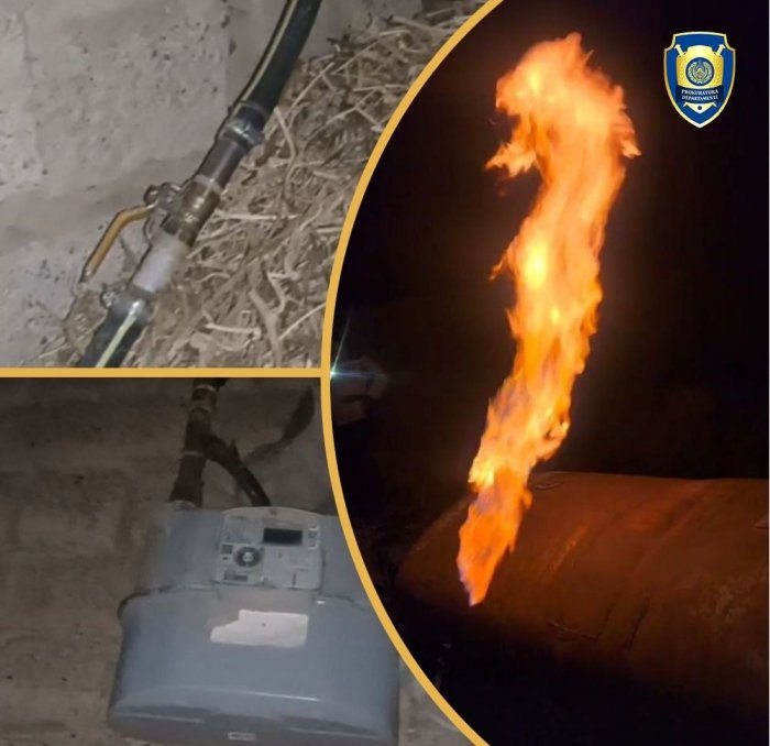 Қаршида табиий газдан ноқонуний фойдаланиш ҳолати фош этилди