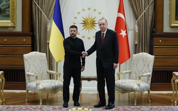 Erdo‘g‘on va Zelenskiy o‘rtasidagi muzokaralar yakunladi Erdo‘g‘on va Zelenskiy o‘rtasidagi muzokaralar yakunladi
