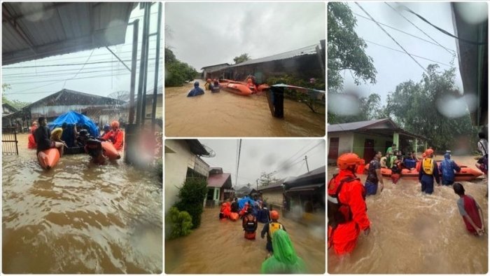 Indoneziyada kuchli yomg‘irlar oqibatida kamida 10 kishi halok bo‘ldi