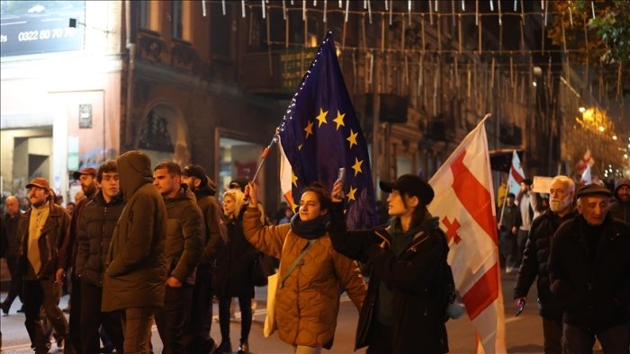 Тбилисида Европа тарафдорлари намойиши