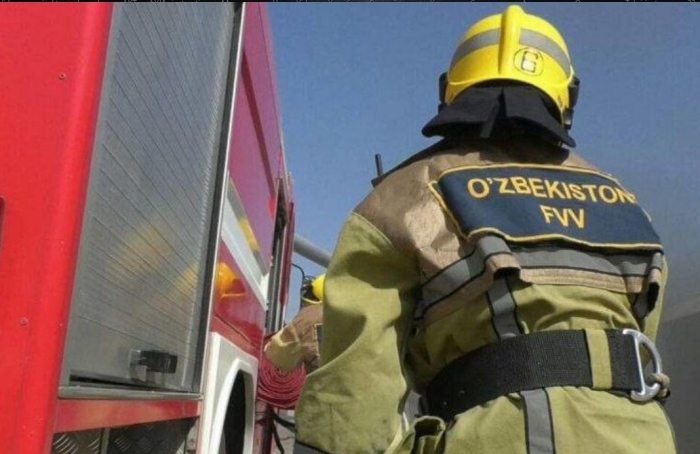 Бектемир туманидаги корхоналарнинг бирида ёнғин содир бўлди