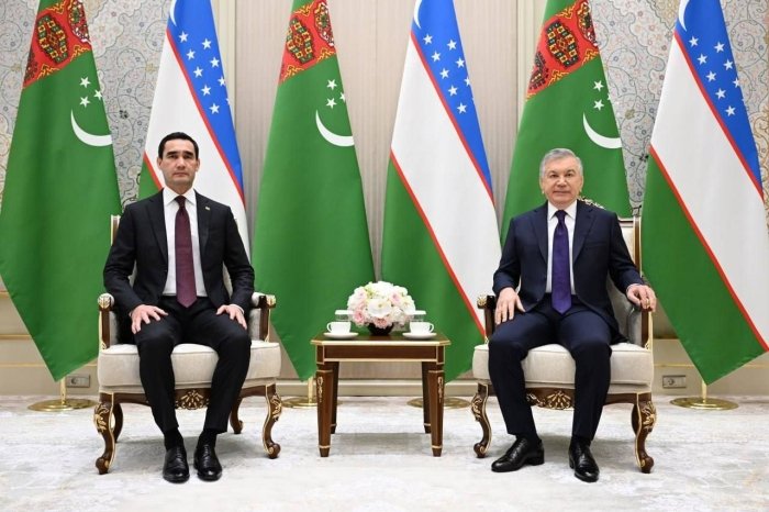 O‘zbekiston va Turkmaniston Prezidentlarining uchrashuvi bo‘lib o‘tdi