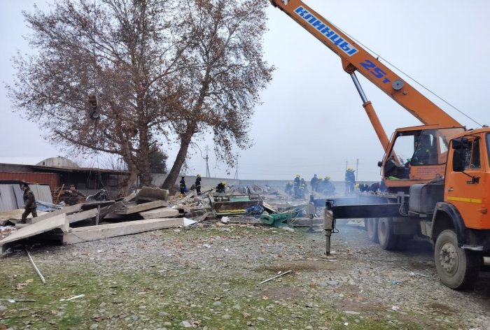 Toshkent viloyatidagi korxonada gaz portlashi oqibatida bir kishi vafot etdi