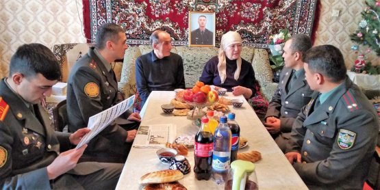 Qahramonlarcha halok bo‘lgan harbiylar oilasidan xabar olindi