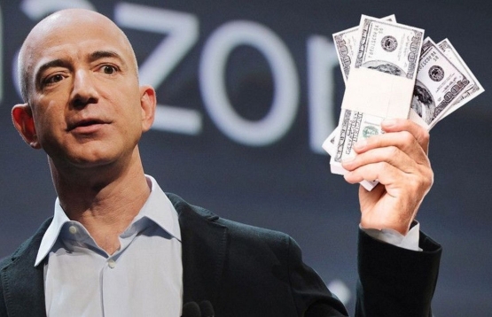 Amazon asoschisi Jeff Bezosning boyligi rekord darajada o‘sdi