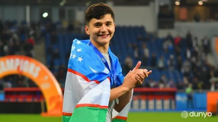 Abduqodir Husanov Osiyoning eng yaxshi yosh futbolchisi deb topildi