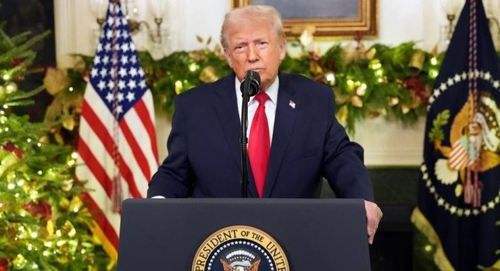 Tramp AQSh xalqiga murojaatida o‘zini maqtadi va...