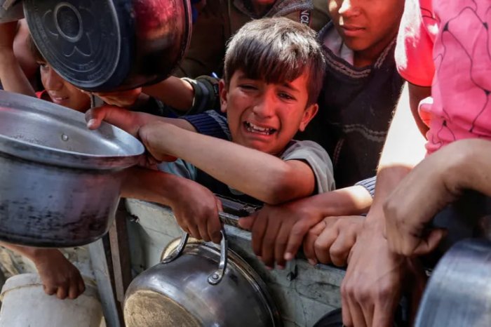 Ғазодаги болалар "оч ҳолда ухлашга мажбур" - UNRWA