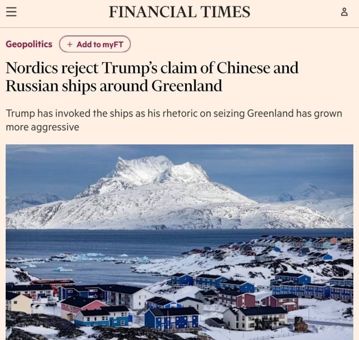 Rossiyaning Grenlandiyaga hujum qilish xavfi bormi?
