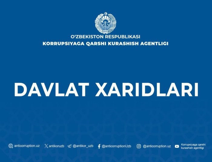 8,6 mlrd so‘mlik davlat xaridi qonunchilikka zid tarzda o‘tkazilgani aniqlandi