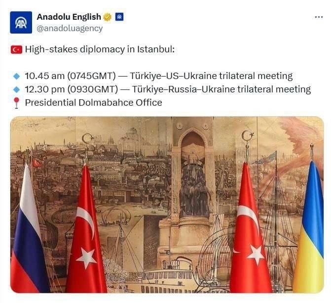 Ukraina va Rossiya rasmiylari muzokaralarni 12:30 da boshlaydi — OAV Ukraina va Rossiya rasmiylari muzokaralarni 12:30 da boshlaydi — OAV