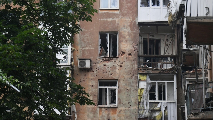 Doneskdagi uyga g‘arbda ishlab chiqarilgan raketa bilan zarba berildi, 3 kishi jarohatlandi