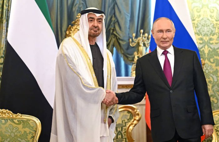  Putin Falastin davlatini barpo etishni prinsipial masala deb atadi