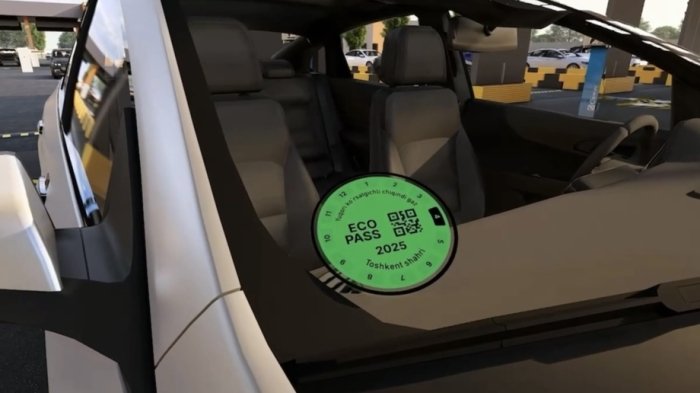 Avtomobillar uchun ekostikerlar joriy etilishi kechiktirildi