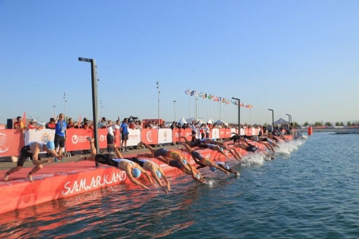 Samarqandda harbiylar o‘rtasida triatlon sport turi bo‘yicha 25-jahon chempionati boshlandi