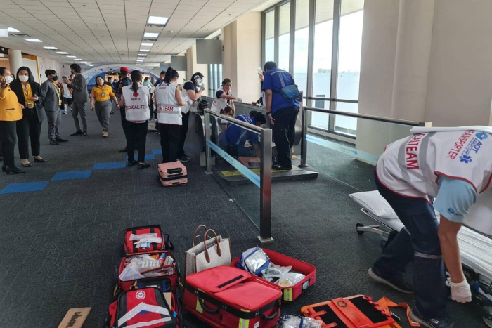 Таиланд аэропортида аёл оёғидан айрилди