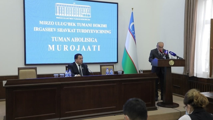 Халқ депутатлари Мирзо Улуғбек туман Кенгашининг 50 сессияси бўлиб ўтди Халқ депутатлари Мирзо Улуғбек туман Кенгашининг 50 сессияси бўлиб ўтди