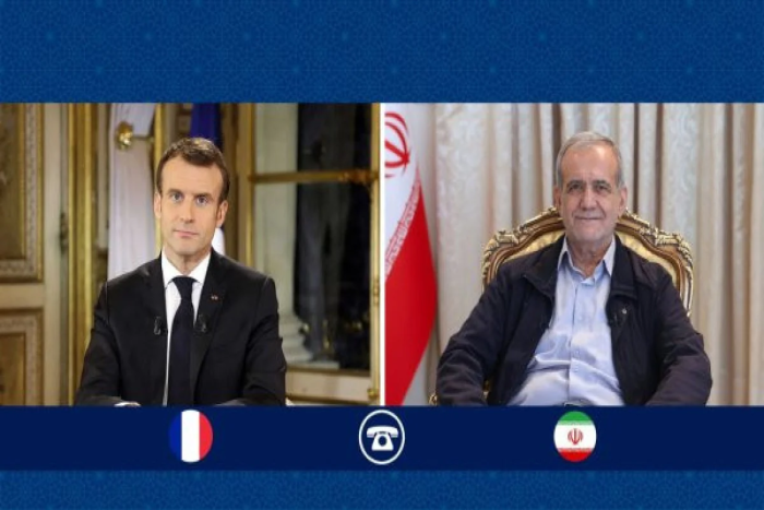 Макрон Пезешкиан билан минтақадаги вазият ва Ҳормуз бўғози масаласини муҳокама қилди